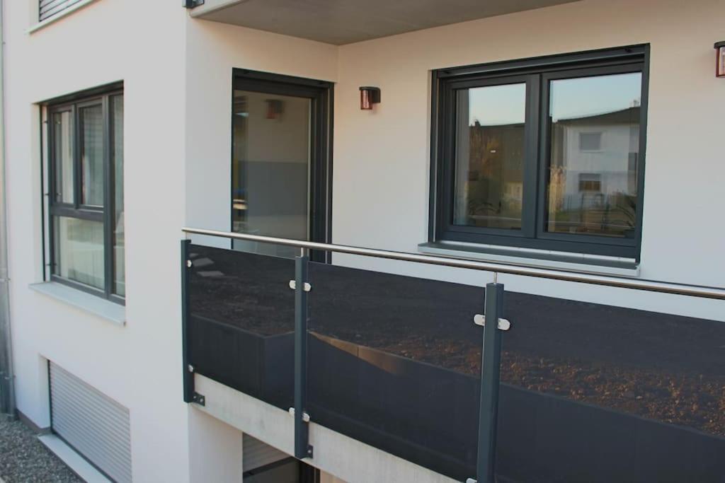 Strahlende Erdgeschoss-Wohnung Im Neubau Naehe Legoland Ichenhausen Exteriér fotografie